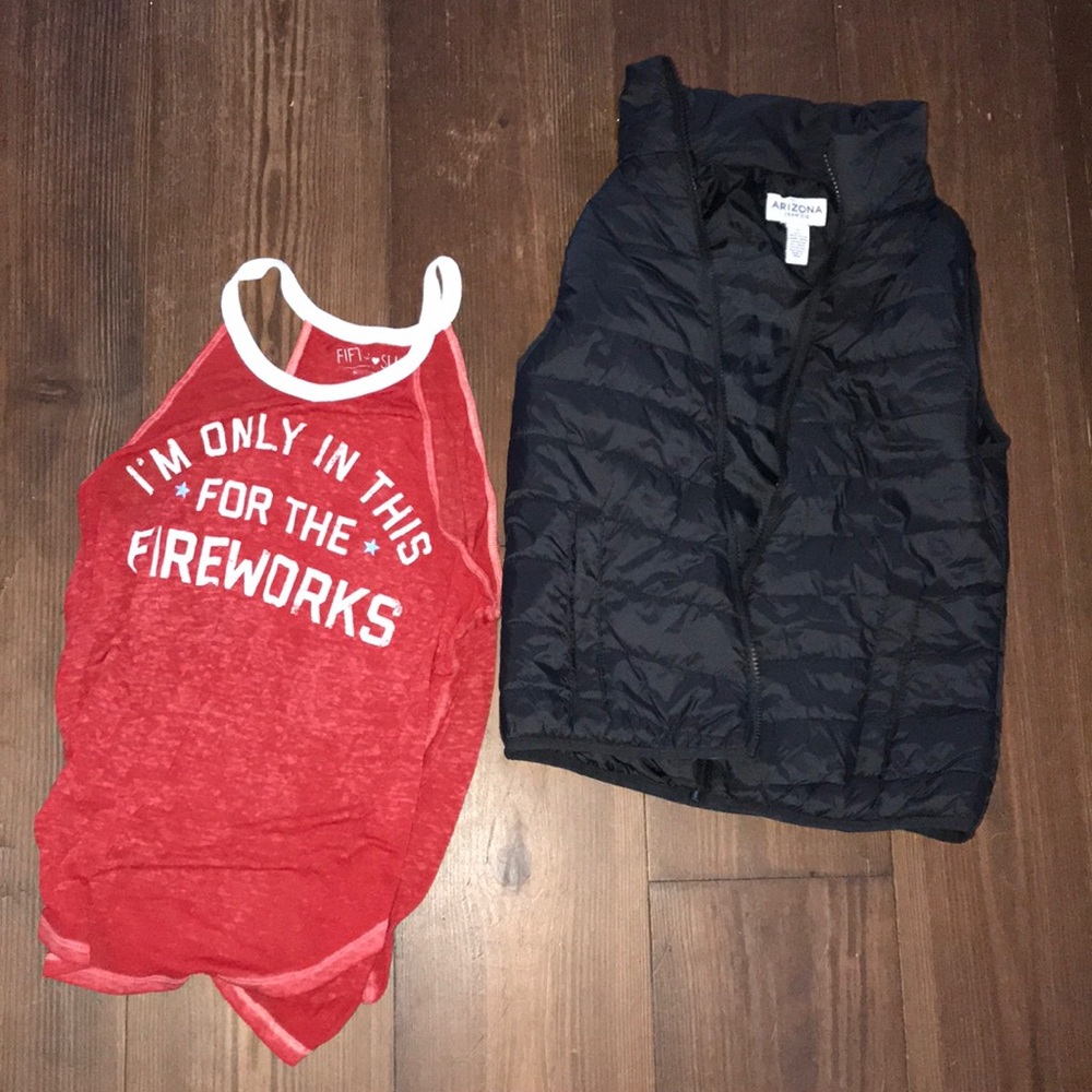One vest one tank top XS juniors